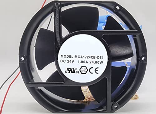 Ventilateur de refroidissement 24V 1,00A pour boîtier technique de dimensions 172x150x51 mm