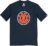 element lyrics Element logo Element Herren Tees Seal SS, Eclipse Navy, L, Q1SSA8