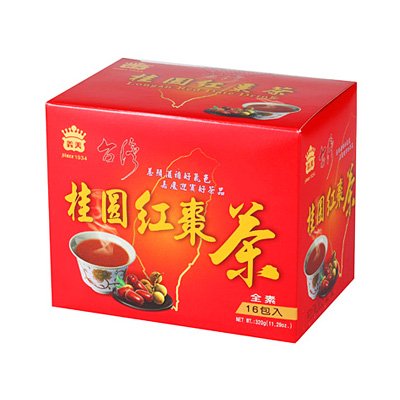 Taiwan I-Mei Longan and Red Jujube Tea Tea Bags (32 Tea Bags ) 義美桂圓紅棗茶32入