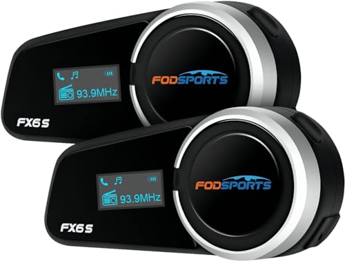 Fodsports FX6S Bluetooth Motorcycle Headset