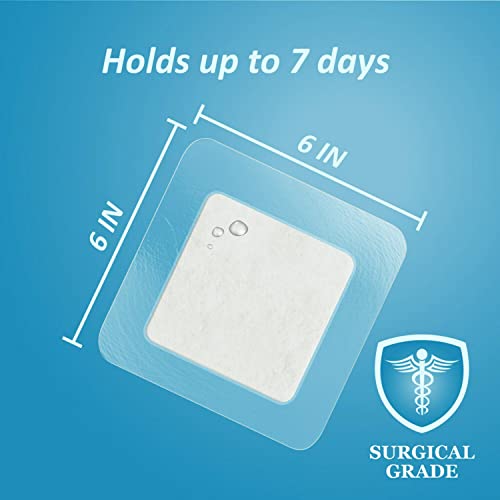 image for Nexcare Tegaderm + Pad Transparent Dressing, Absorbent Pad Wicks Fluid
