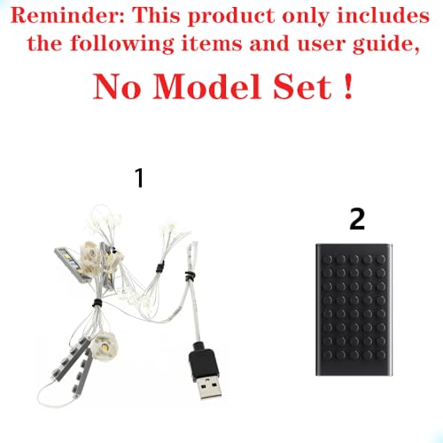 MENZAVA LED Light Set Compatible with LEGO 21056 Taj Mahal Architecture Building Blocks Model - Model Set NOT Included - Image 3