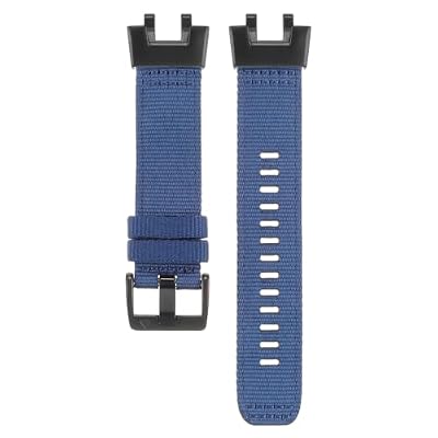 Nylon Strap Watch Band Compatible with For Casio GBA-900 GBA900 (blue, Small)