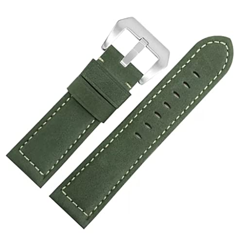 Sangle de montre en cuir 24 mm idéale pour remplacer un bracelet usé avec élégance