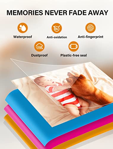 Idprt 4X6 Photo Printer, Wi-Fi Picture Printer, Full Color Photo Printer For Iphone/Android/Laptop/Macbook, Ar Video Printing, Thermal Dye Sublimation Printer, Wireless Photo Printer For Home Use #TOP3