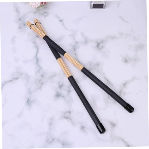 Baquetas de madera Vaguelly con mango de goma negras miniatura 5