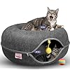 MeowMates Peekaboo Cat Cave Donut B...