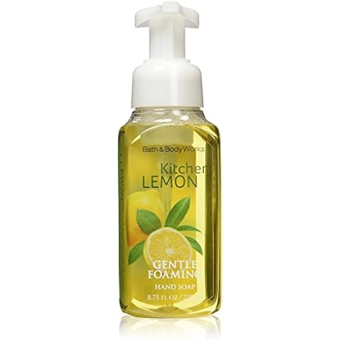 Bath & Body Works Anti-Bacterial Gentle Foaming KITCHEN LEMON Hand Soap 8.75 oz / 259 ml Cover