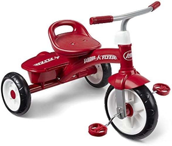 Toddler Bike, Toddler Toys, Kids Toys, Kids Bike, Tricycles for 3-5 Year Olds, Radio Flyer Red Rider Trike for Ages 2.5-5 (Amazon Exclusive)