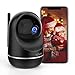 Victure Dualband 2.4Ghz and 5Ghz 1080P WiFi Camera Baby Monitor,FHD Wireless Security Camera with Motion Detection via IPC360 Pro, Pan Tilt, 2-Way Audio, Night Vision
