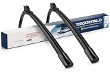 NLIGHTING Coppia Spazzole Tergicristallo Aero Flat Compatibili con Ford C-Max Prima Generazione 2003-2010 cm Kit Anteriore Montaggio Rapido