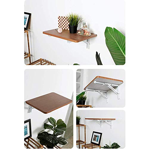 Table murale à abattant pliable pour optimiser un studio étroit - 3