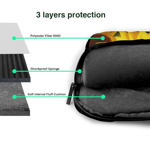 Bolso Tote para Laptop con diseño de girasoles miniatura 7