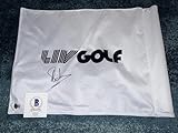 Charl Schwartzel Signed Official LIV Golf Flag 1st LIV Champion London Beckett - Autographed Pin Flags
