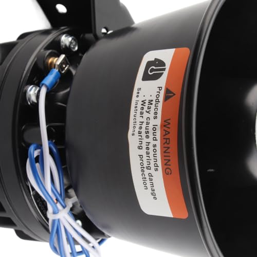 Warning Siren Speaker 200W 130dB Emergency Alarm Cone Car Horn for Truck Ambulance Road Traffic