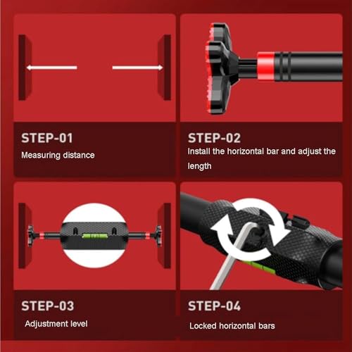 Barra de fitness sin tornillos que soporta hasta 250 kg de peso 7