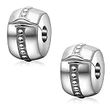 Orificio sin rosca que se ajusta a pulseras de abalorios como las de Pandora, Troll o Chamilia.