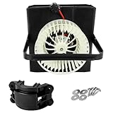 SCITOO Front HVAC Heater Blower Motor w/Fan Cage Fit For BMW For 318ti | For 320i | For 323Ci | For 323i | For 325xi | For 328i | For 330Ci | For 330i | For 330xi | For X3 Replace 700165
