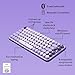 Logitech POP Keys Mechanical Wireless Keyboard with Customizable Emoji Keys, Durable Compact Design, Bluetooth or USB Connectivity, Multi-Device, OS Compatible - Cosmos