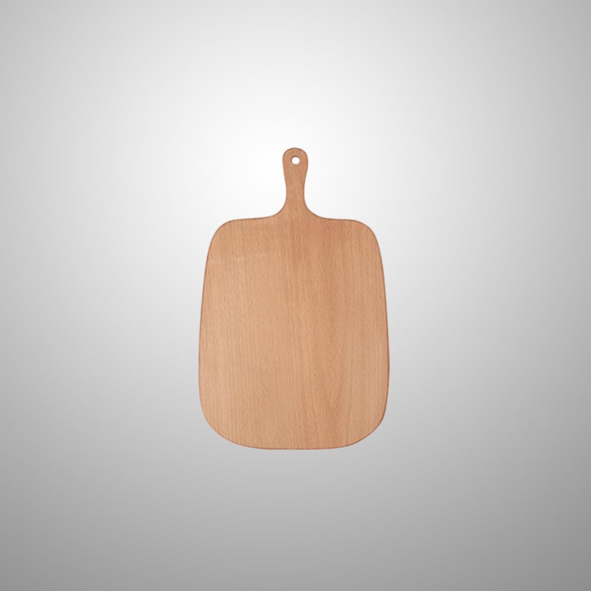 Breadboard with Hanging Hole Irregular Shape Wooden Small