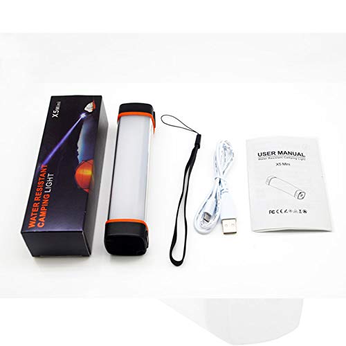 Multi-Mode Led Flashlight Ip65 Waterproof Usb Rechargeable 2500 Mah Powerbank Portable Camping Light With Magnet #TOP5