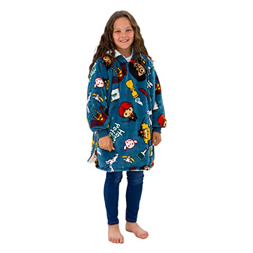 Harry Potter HPRMHFHB003UK Hugzee-Manta Mediana, Talla única Unisex Adulto