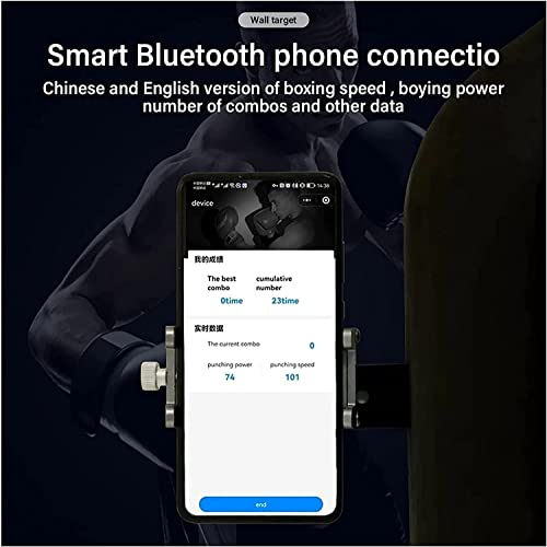 Machine de boxe musicale Bluetooth avec gants, le cadeau idéal pour petits et grands