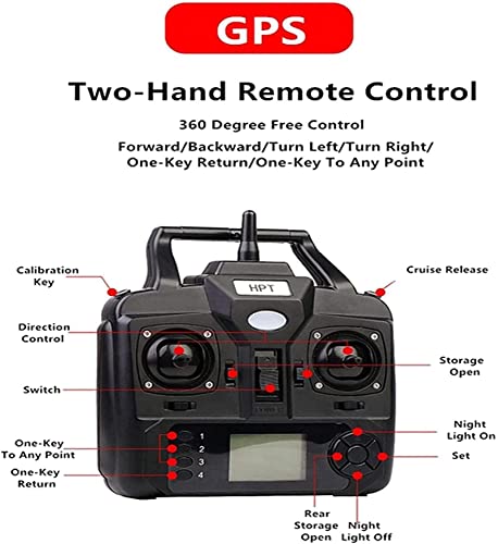 Fischfinder bateau à appâts RC de 2kg avec GPS-5200mAh intégré - 6