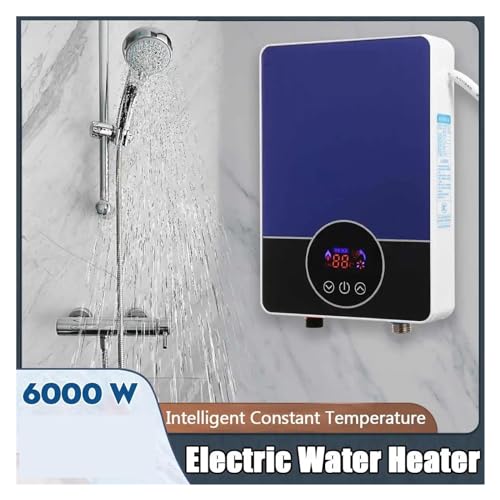Chauffe-eau électrique sans réservoir 6000W chauffage eau rapide