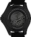 Timex Automatic Men Analogue Watch with a Rubber Strap Tiburón, Black, TW2W21100