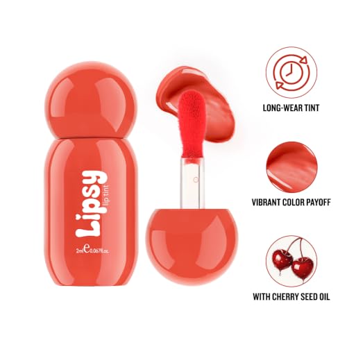 Image of Daily Life Forever52 Lipsy Lip Tint | Hydrating Glossy Lip Colour with Cherry Seed Oil, Meadowfoam Oil & Hyaluronic Acid | Buildable Pigment, Non-Sticky, Long-Lasting Lip Stain, Rose Crush -03