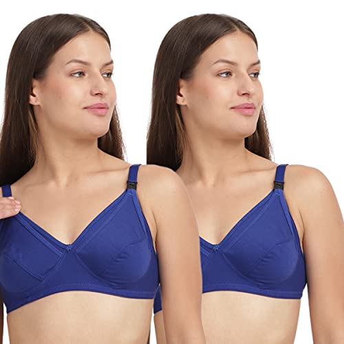 Image of Femzy Women's Cotton Non-Padded Wire Free Maternity Bra
