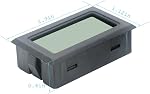 5PCS Numérique LCD Réfrigérateur de réservoir de poisson Thermomètre Température de l'eau Thermome Waterproof Sonde