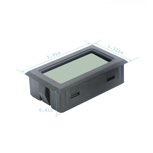 Foto 4 de 5 de DUTTY Termómetro digital LCD 5pcs pecera refrigerador termómetro de temperatura del agua sonda impermeable