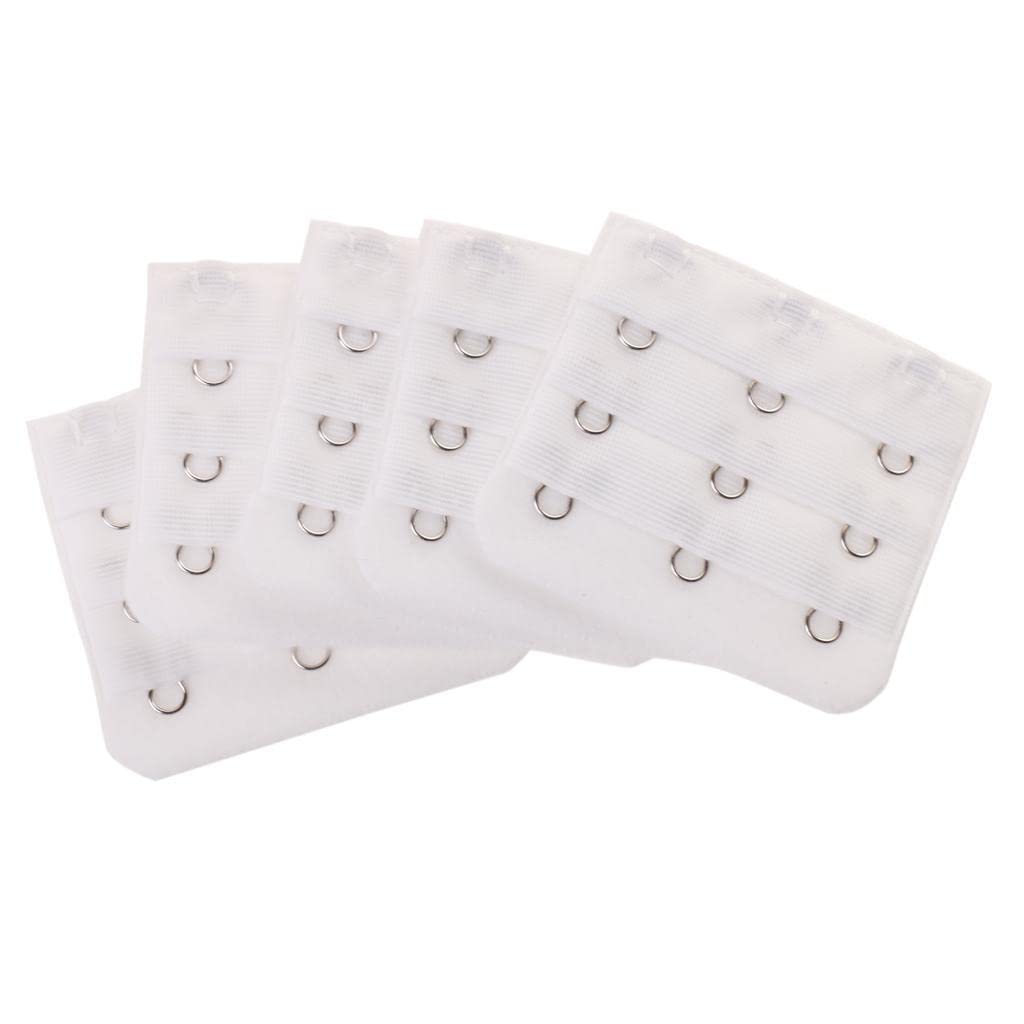 5pcs Elastic Bra Strap Extension Bra Extenders 3x 3 Hook White | Bras & Bra Sets | Clothing, Shoes & Accessories | Womens Clothing-image-9