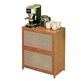 YSUEFIJO Alacena de Cocina Rustica, Multiusos de Comedor Salón