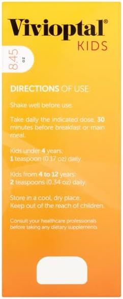 Vivioptal Kids Liquid Multivitamin & Multiminerals Supplement, Berries