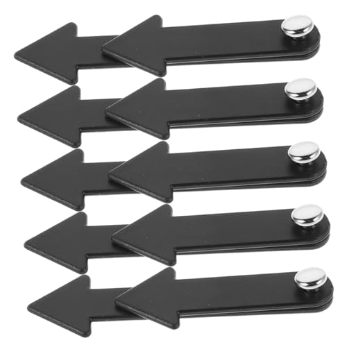 Sosoport 5Pcs Clock Hands for DIY Projects Safe Plastic Teaching Props for Classroom Use Essential Tool for Learning Concepts Reliable Material for Engaging Activities