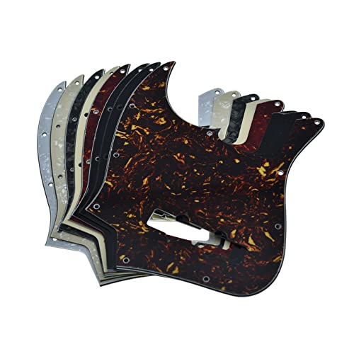 BIPROS Compatible avec gaucher JB Jazz/J Bass Pickguard à gratter pour gaucher avec vis (couleur : blanc perle) - Les Beatles, Paul McCartney, John Lennon, RIngo Starr, George Harrison BIPROS Compatible avec gaucher JB Jazz/J Bass Pickguard à gratter pour gaucher avec vis (couleur : blanc perle) – Image 3