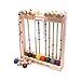 Amish-Crafted Deluxe 8-Player Croquet Game Set, Maple Hardwood (Four 28" Handles/Four 32" Handles)