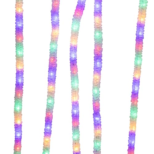 Tira de luces LED multicolor de 24 pies Kurt Adler miniatura 1