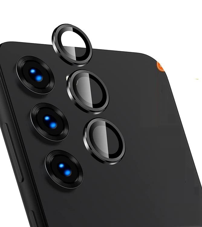 ELEF Camera Lens Protector For Samsung Galaxy S23 Aluminum Alloy Metal Ring Scratch Proof Camera Protector Samsung Galaxy S23-Black (B0BVW9ZZN6) Amazon Price History, Amazon Price Tracker