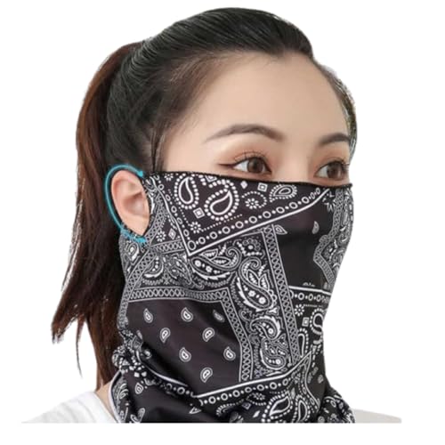 Image of Sun UV Protection Face Cover Scarf Mask Neck Gaiter Breathable Windproof Bandana Neck Gaiters