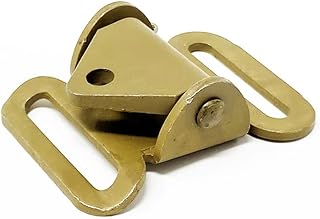 CAT Outdoors Cam Buckle - Quick Adjust Spring Loaded Cam Lock Buckle Hardware for 1 Inch Webbing - Quick Release Cam Locking Buckles (Coyote Brown)