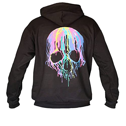 Sweat à capuche tête de mort PATOUTATIS 1257 : confort et style chaud - 2