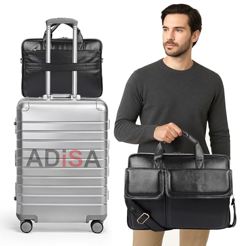 Image of ADISA Laptop Messenger Office Bag Briefcase for Work for Men (LB6055)