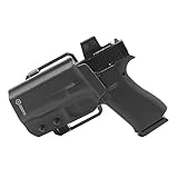 GRITR OWB Kydex Left Hand Gun Holster Compatible with Glock...