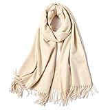La tendencia de este año Bufanda Dama Invierno Color Sólido Imitación Cachemira Flujo Cálido Su Mantón 194Cm X 70Cm Primer Amor 03
