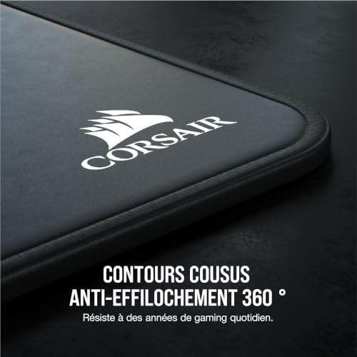 Tapis de Souris Corsair MM350 Champion Series – Medium, Anti-Fray, 320x270 mm - vue 10