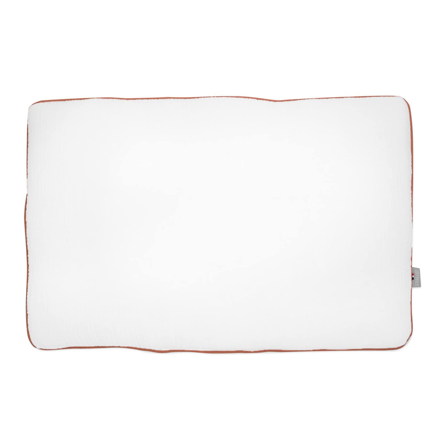 Sevira Kids – Almohada plana de gasa de algodón, Jeanne Made in France